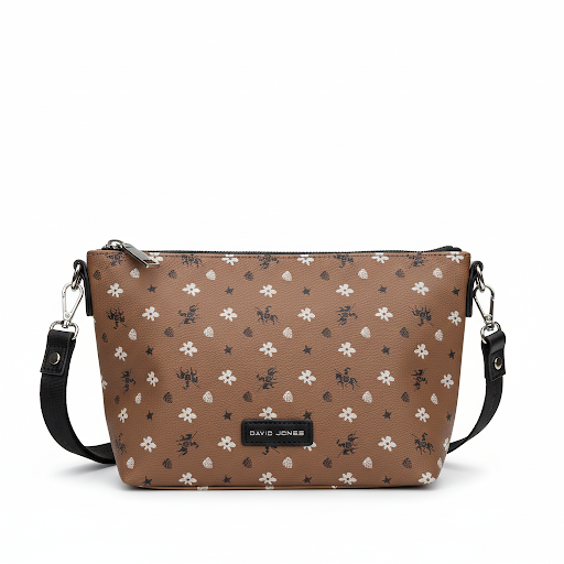 David Jones Nude Signature Bag